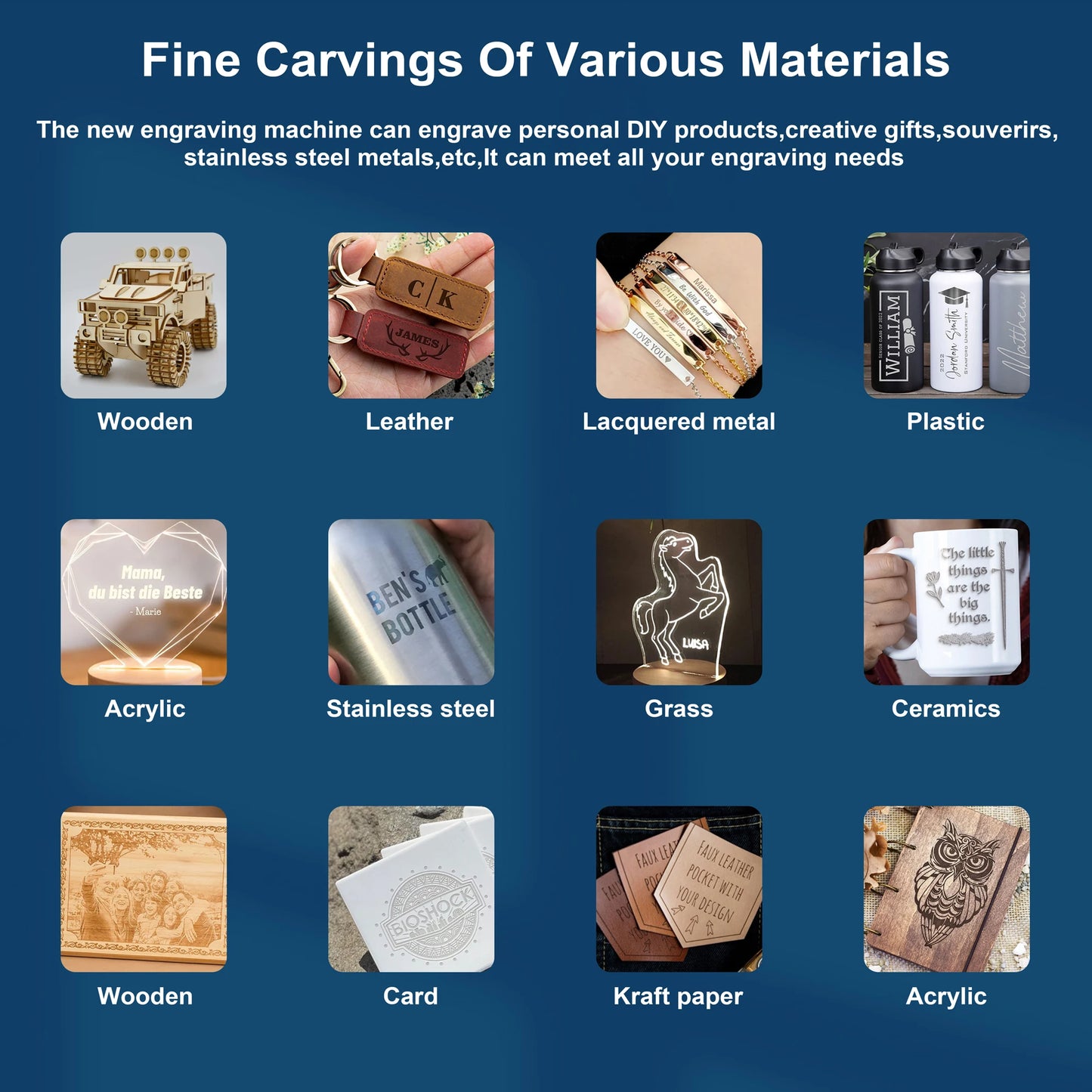 COOLOOK CK1-20 Laser Engraver 160W Stainless Steel Logo Printer Metal Laser Engraving Machine Cutting Tools For Wood Acrylic