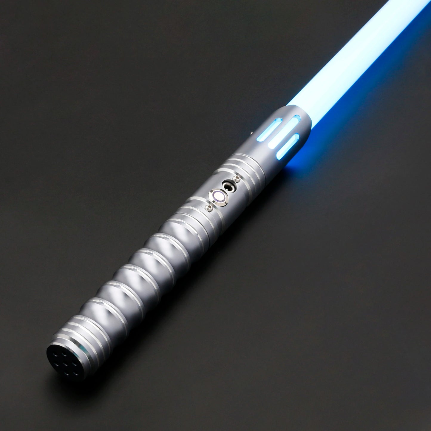TXQSABER Lightsaber Heavy Dueling RGB Color Changing Metal Hilt Smooth Swing Blaster May 4th Cosplay Jedi Laser Sword Toys Kid