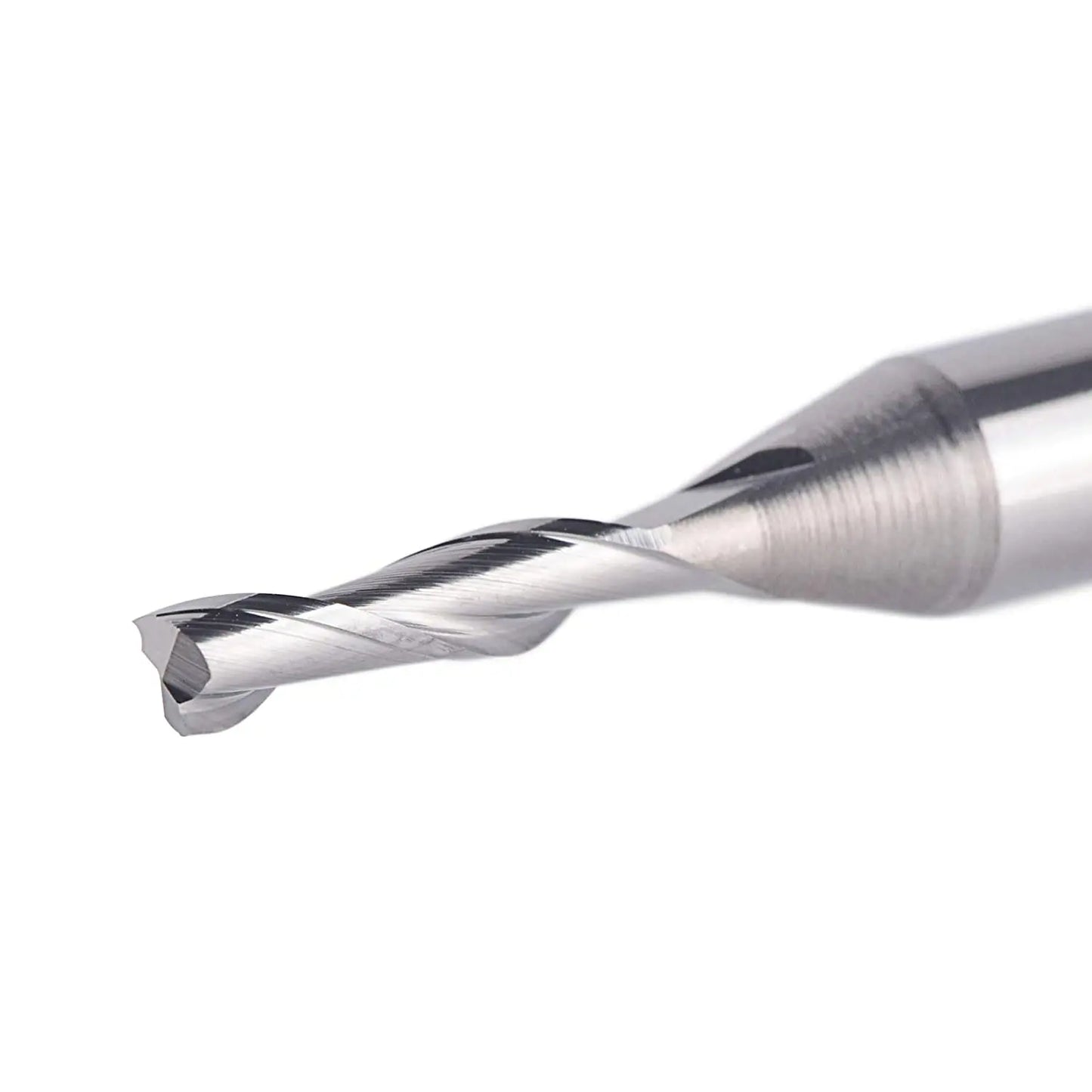 SpeTool 1pc Upcut Spiral CNC Router Bit with 1/4 1/2 Inch Shank HRC55 Solid Carbide CNC End Mill for Wood Engraving Carving Tool