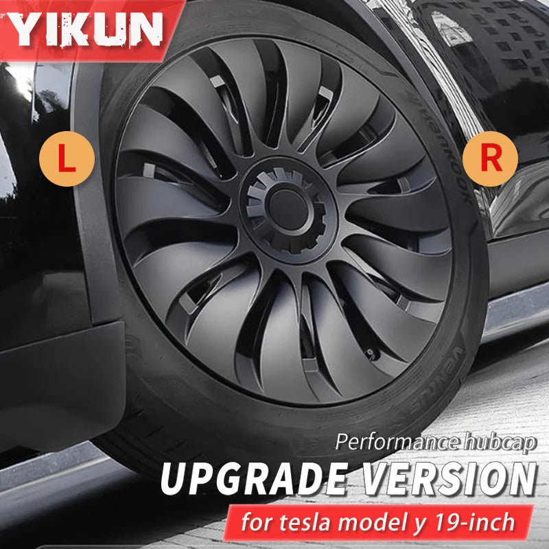 4PCS Wheel Cover for Tesla Model Y 19 Inch Performance Automobile Replacemen Hub cap Full Rim Cover Car Accessories 2018-2024