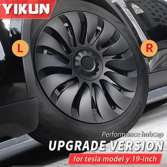 4PCS Wheel Cover for Tesla Model Y 19 Inch Performance Automobile Replacemen Hub cap Full Rim Cover Car Accessories 2018-2024