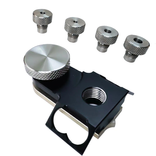 MT-2465 PRO Scriber Accessories Kit with 3/4/5/6mm Reducing Sleeve Versatile Marking Drill Punching Woodworking Tool