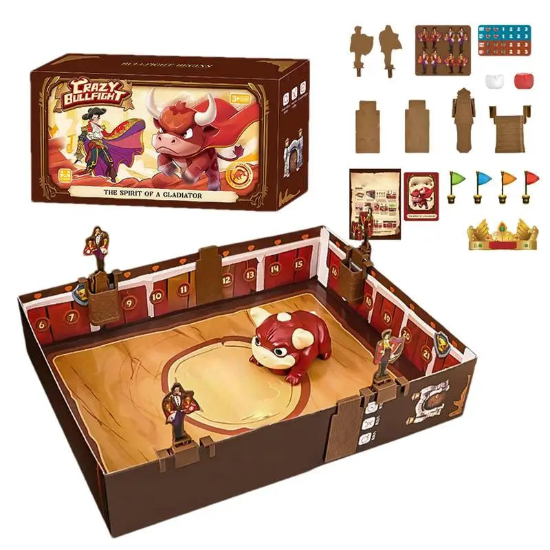 Kids  Fun Games Interactive Bullfighter Card Games Adults Board Tabletop Game Learning Educational Toys  for 2-4 Players