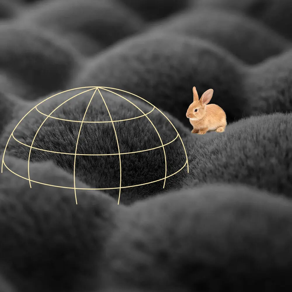 Faux Fur Throw Blanket Luxury Plush Ultra Soft Blanket Fuzzy Home Decor For Sofa