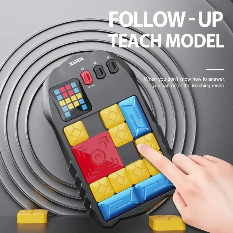Huarong Road magnetic slider, educational children thinking logic, thinking training brain burning, school age board game toys