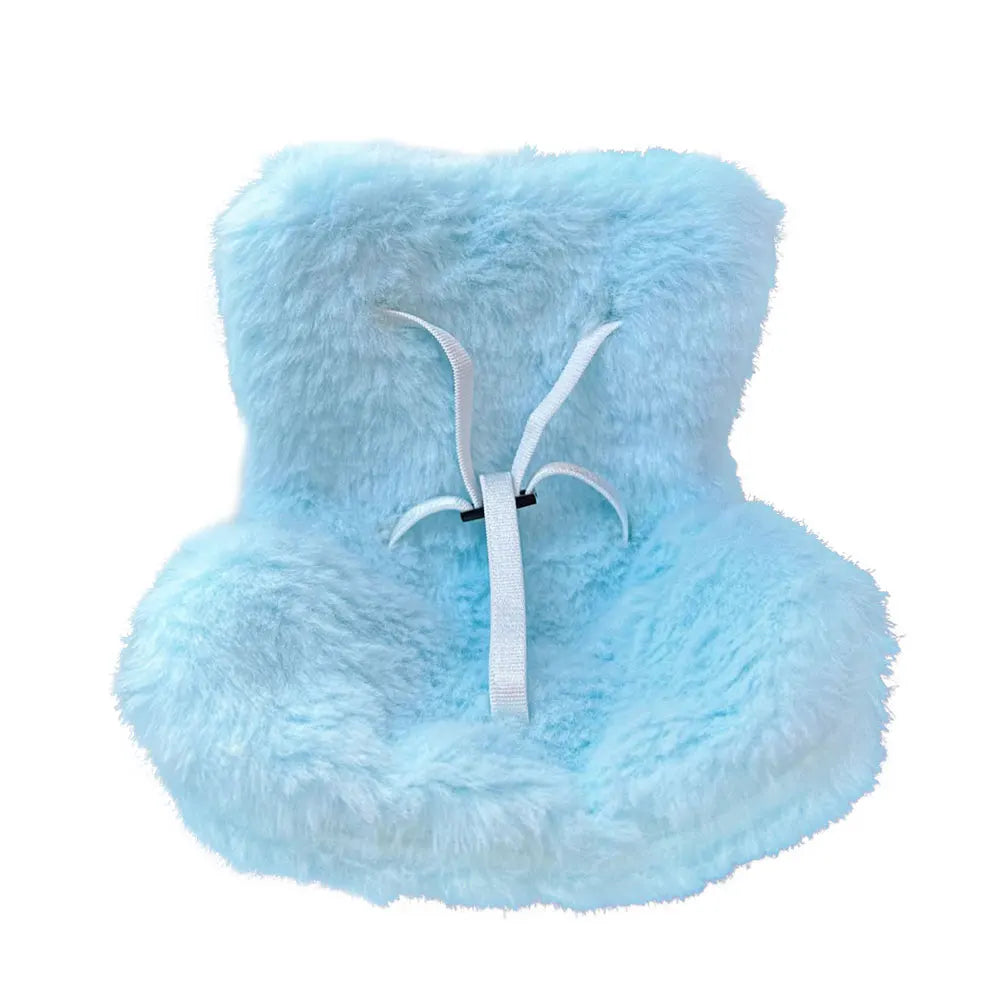 Soft Mini Plush Doll Safety Seat Kawaii Labubu Idol Kpop Doll Plush Seat Car Air Aromatreatment Decoration Car Ornament Gifts