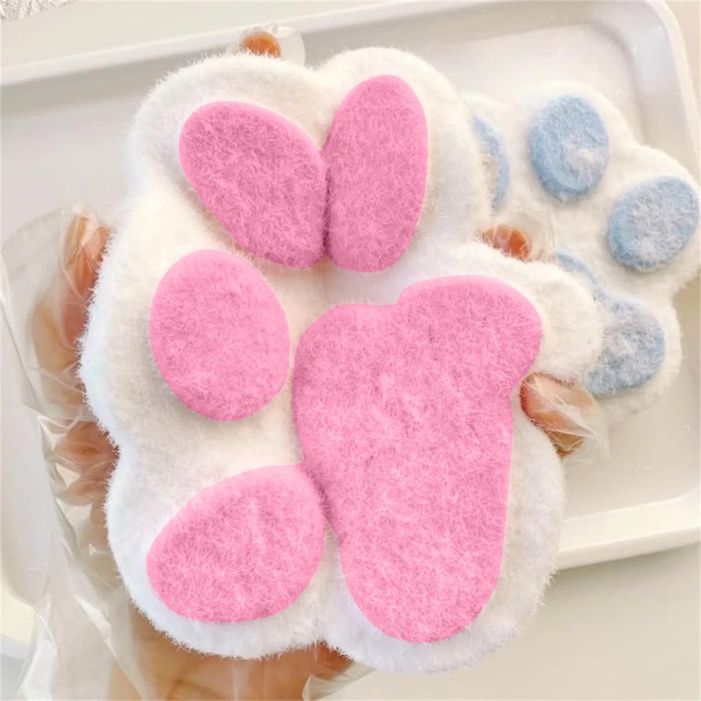 Transparent Large Squish Cat Foot Antistress Taba Big Cat Paw Anti-Stress Relief Toys for Kid Girl Fidget Soft Pinch Sensory Toy