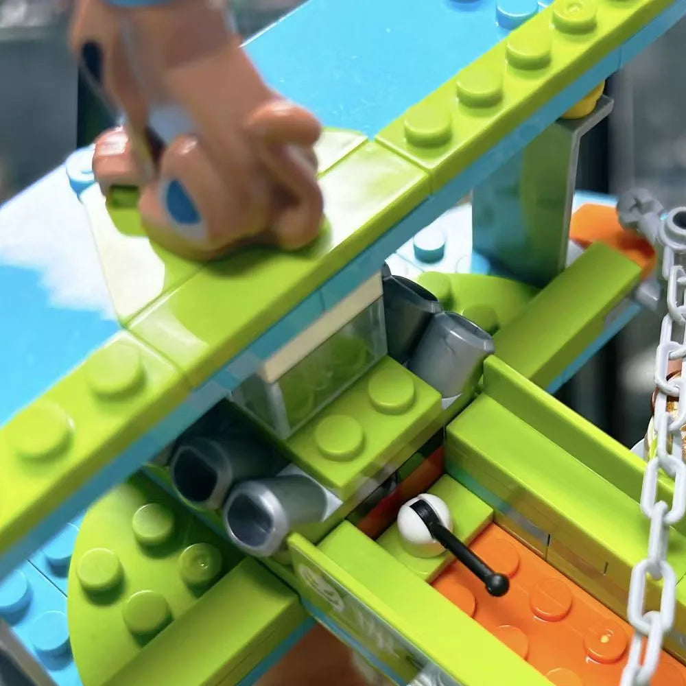 Creative Expert Mysterious adventure plane Model Compatible 75901 Moc Buiilding Block Bricks Educational Kids Toys Gifts128pcs