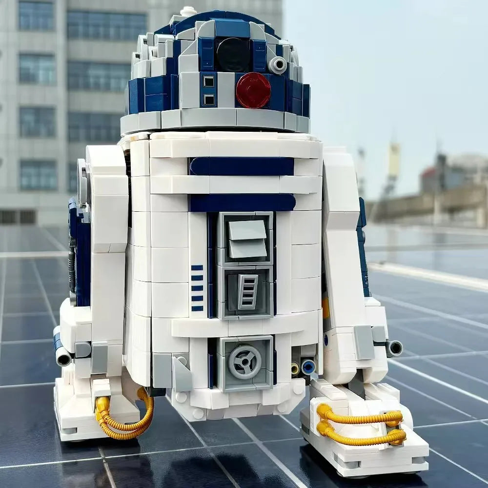 UCS Ideas Space Exploration R2-D2 robot Mecha star Brick Technical Model Building Blocks Educational Toys set 1190pcs 75379