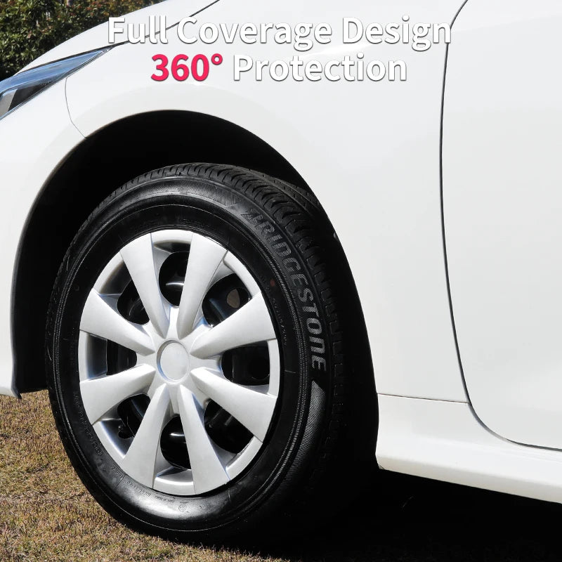 4pcs/Set 15 inch Hubcap Design for Toyota Corolla 2009-2013 15inch Car Iron Rim Wheel Cover Automobile Replacement Accessories