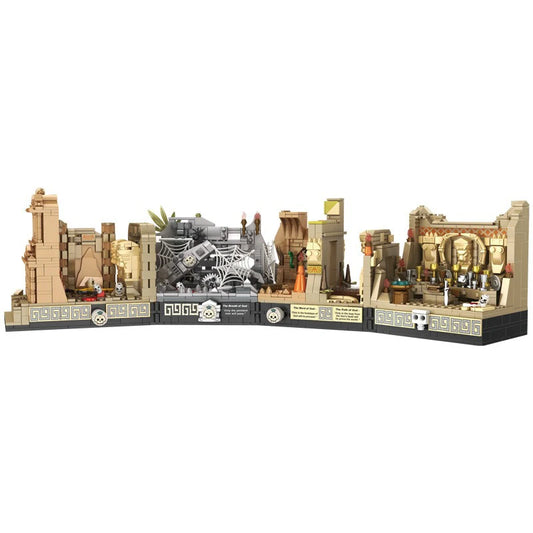2388PCS Modular Building MOC Raiders of the Lost Ark Temple of the Holy Grail Model Building Blocks Brick Toys for Children Gift