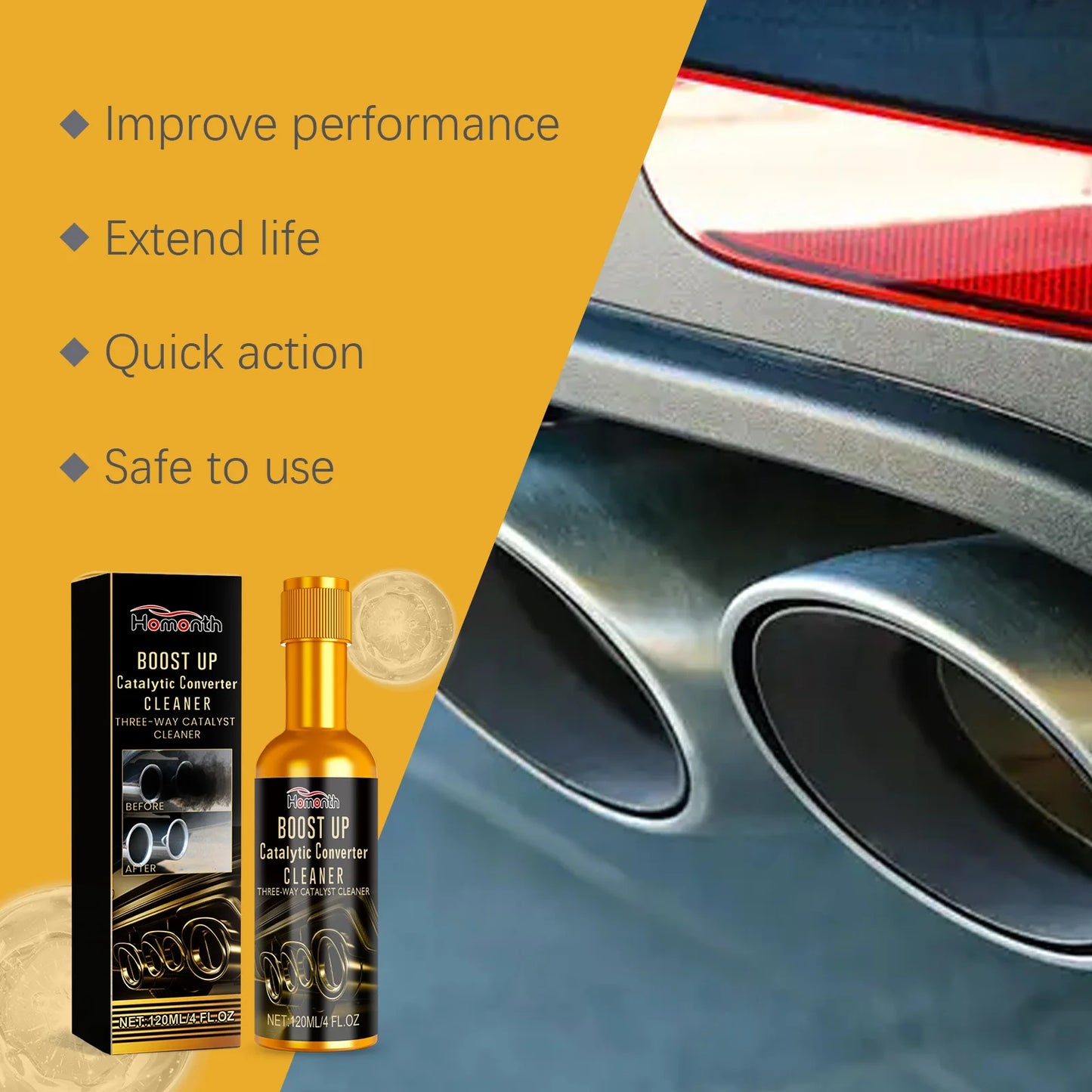 Car Engine Catalyst Converter Cleaners Automobile Engine To Accessories Cleaning Tool Accelerators Easy Clean CSV Catalysts P6D9