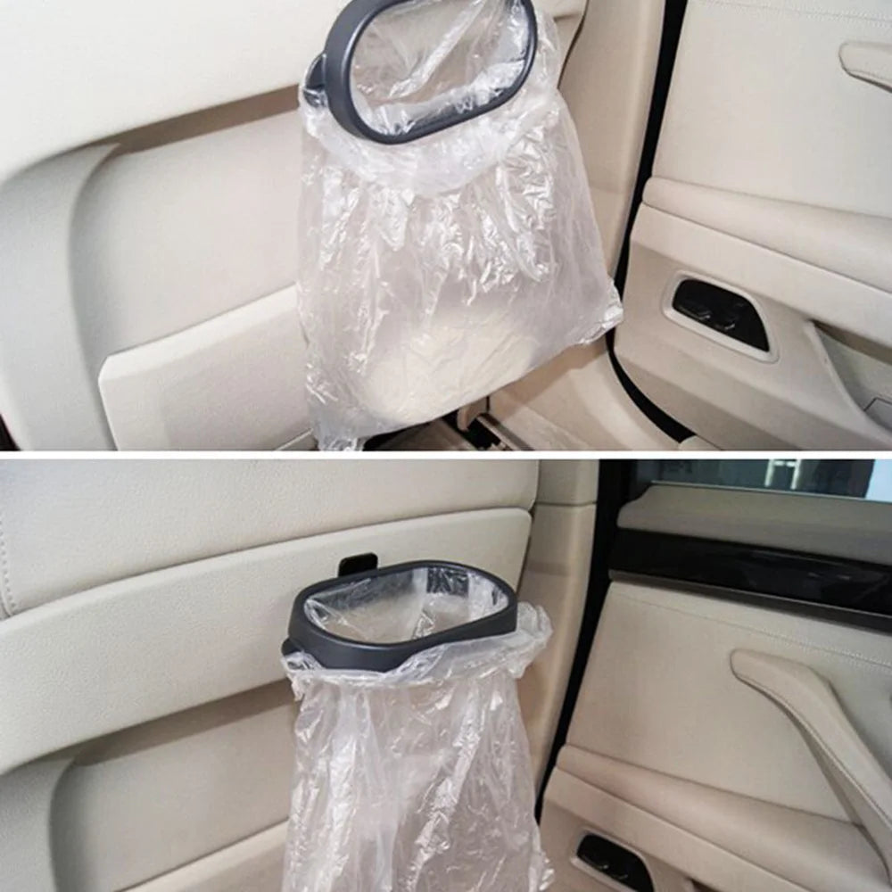 Foldable Car Organizer Frame Auto Trash Can Car Accessories Automobile Garbage Rubbish Waste Holder