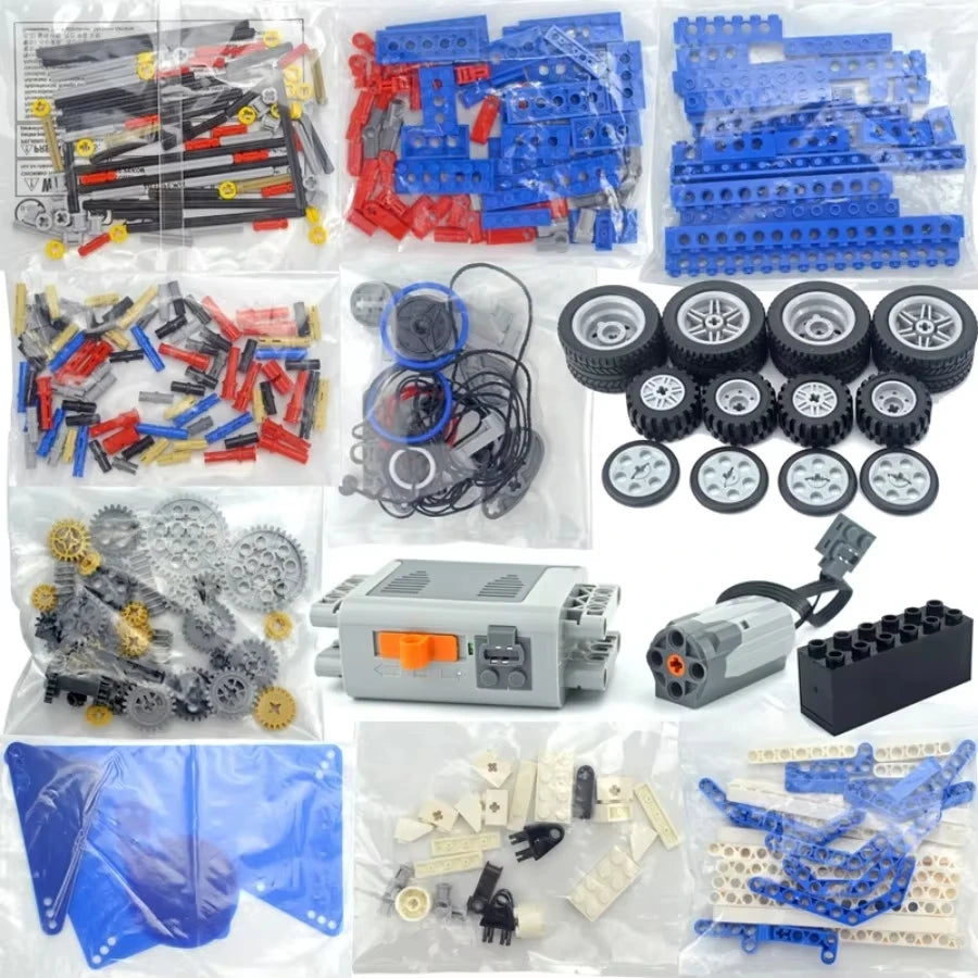 9686 Technical Parts Multi Technology Programming Educational School Students Learn Building Blocks Power Function Set Kids Gift