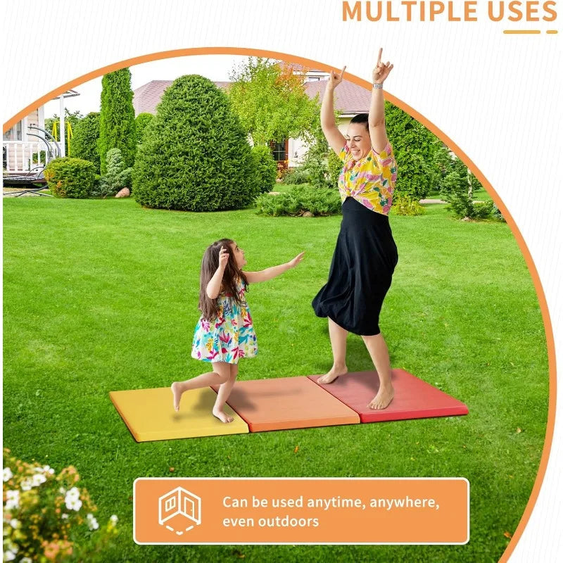 Nap Mats 6 Pcs Toddler Nap Rest Mats for Daycare Preschool Rest Mat 2 Inch Portable Bed Great for Travel and Home Outdoor Games