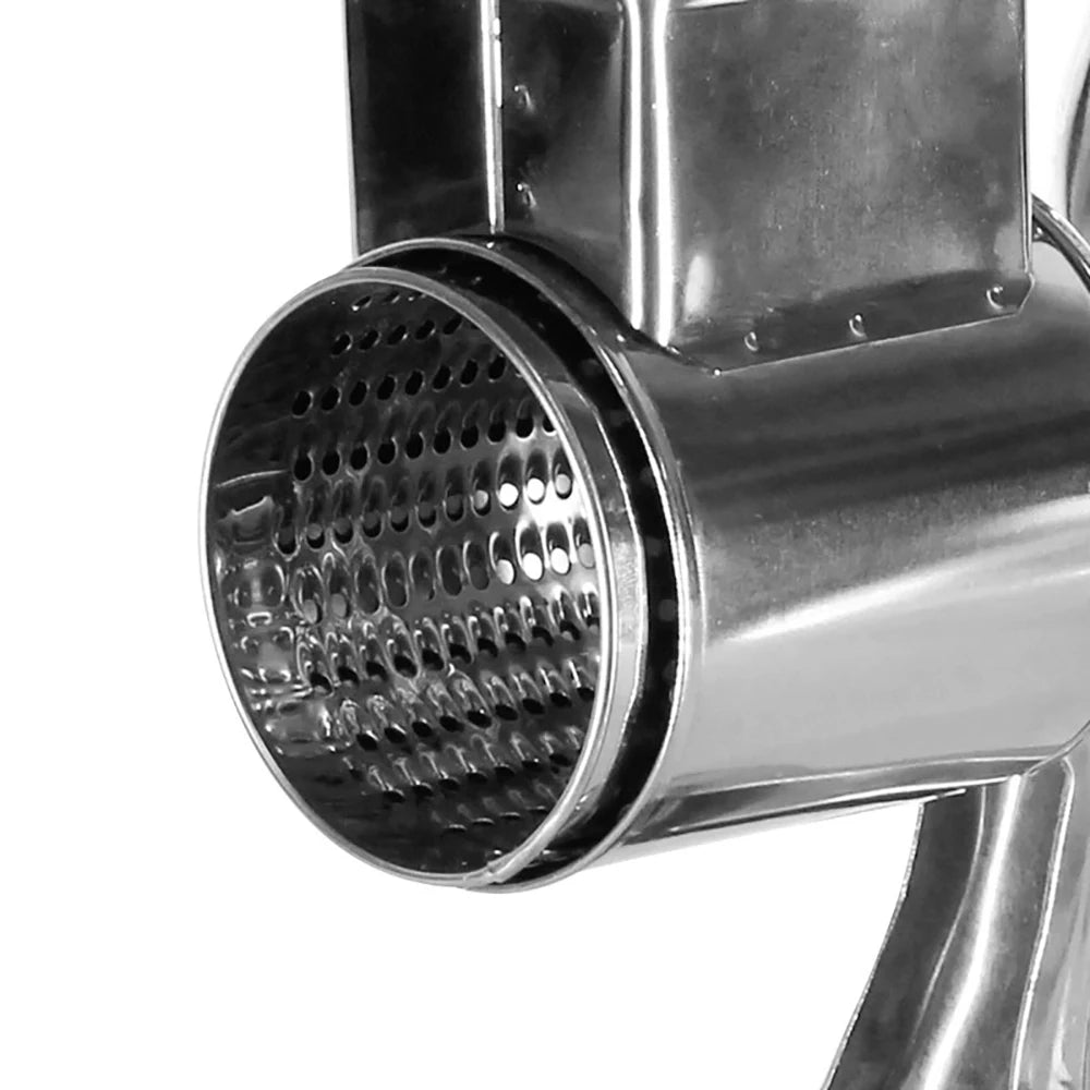 Rotary Grater Set With 5 Drum Stainless Steel Manual Vegetable Slicer