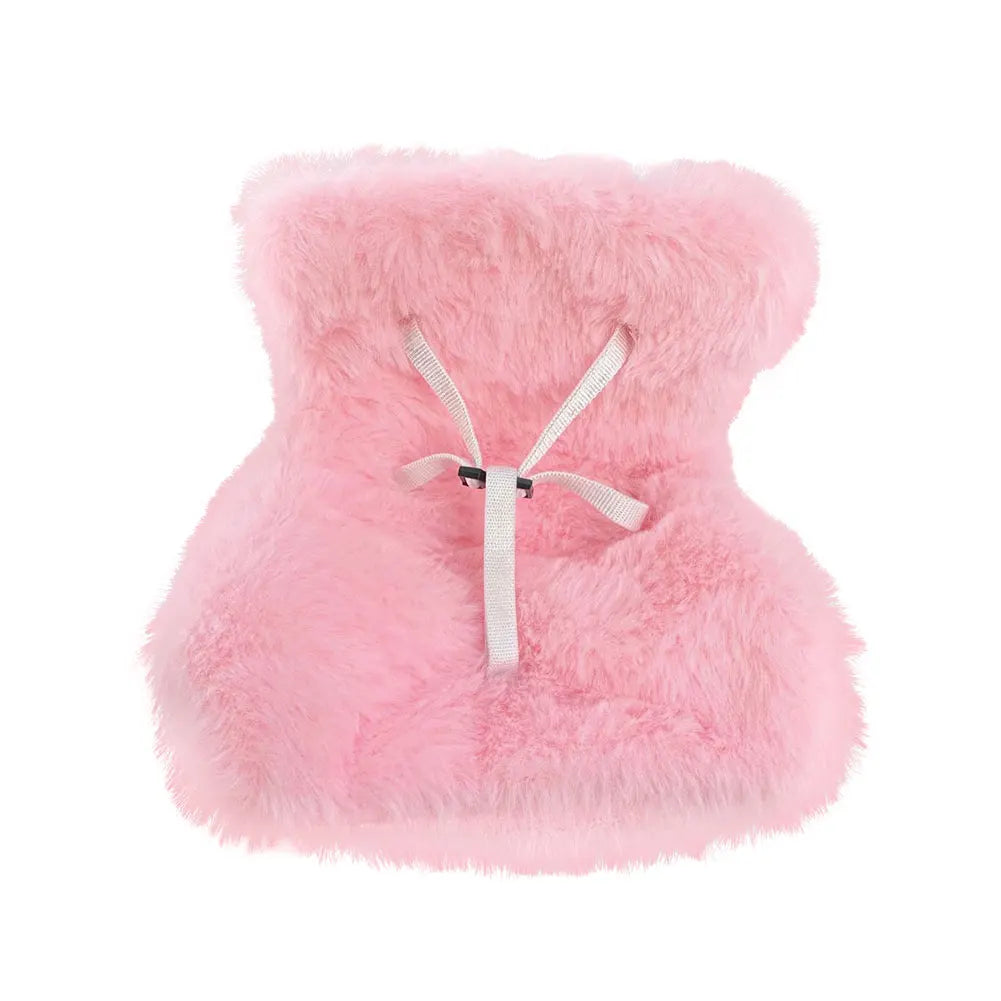 Soft Mini Plush Doll Safety Seat Kawaii Labubu Idol Kpop Doll Plush Seat Car Air Aromatreatment Decoration Car Ornament Gifts