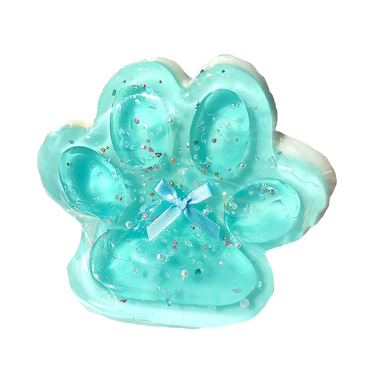Transparent Large Squish Cat Foot Antistress Taba Big Cat Paw Anti-Stress Relief Toys for Kid Girl Fidget Soft Pinch Sensory Toy