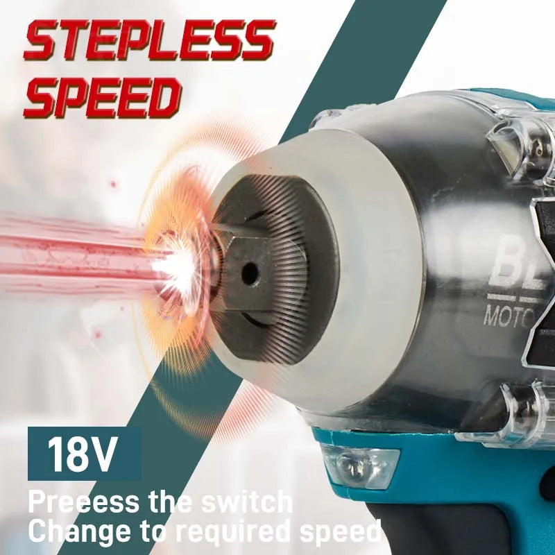 2024 New Makita TW004 Rechargable Drill Driver With battery Screwdriver Machine Brushless Electric Screwdriver Li-ion XGT