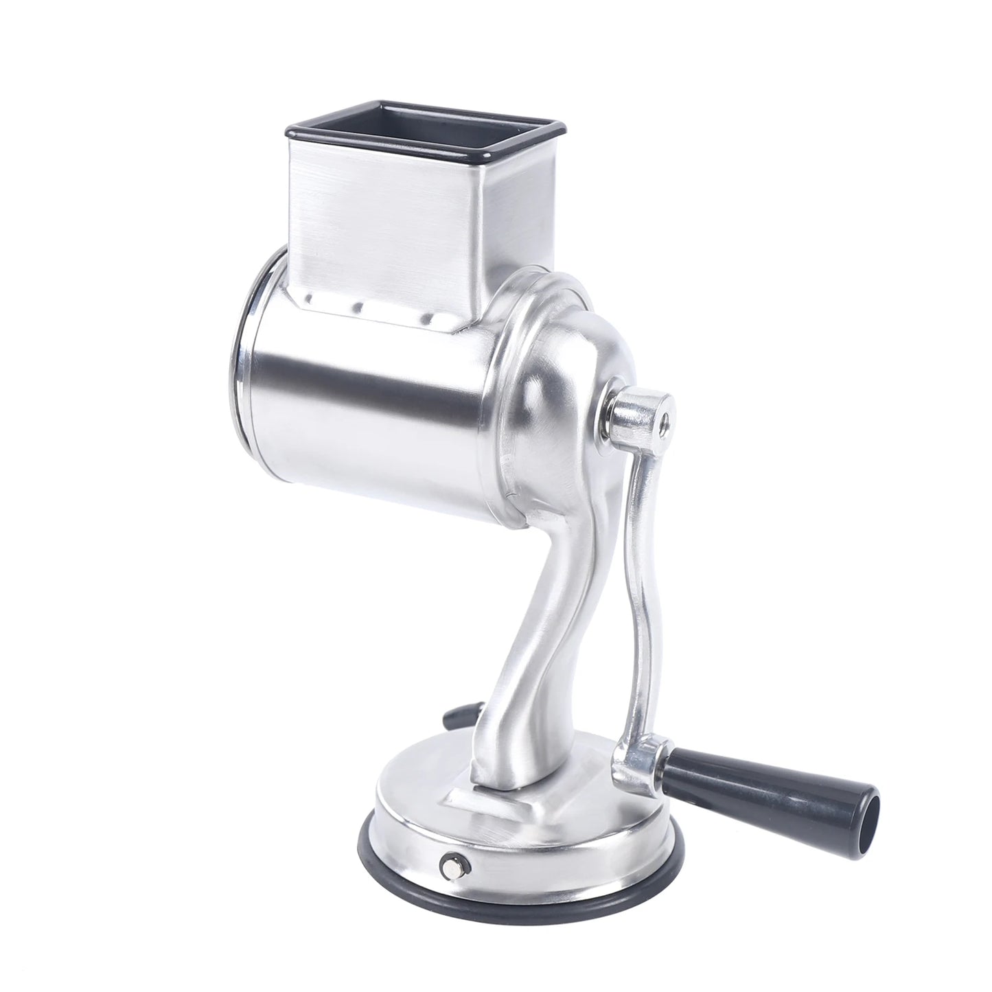 Rotary Grater Set With 5 Drum Stainless Steel Manual Vegetable Slicer