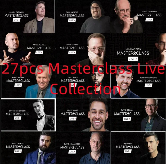 27pcs Masterclass Live - Collection - Magic Trick