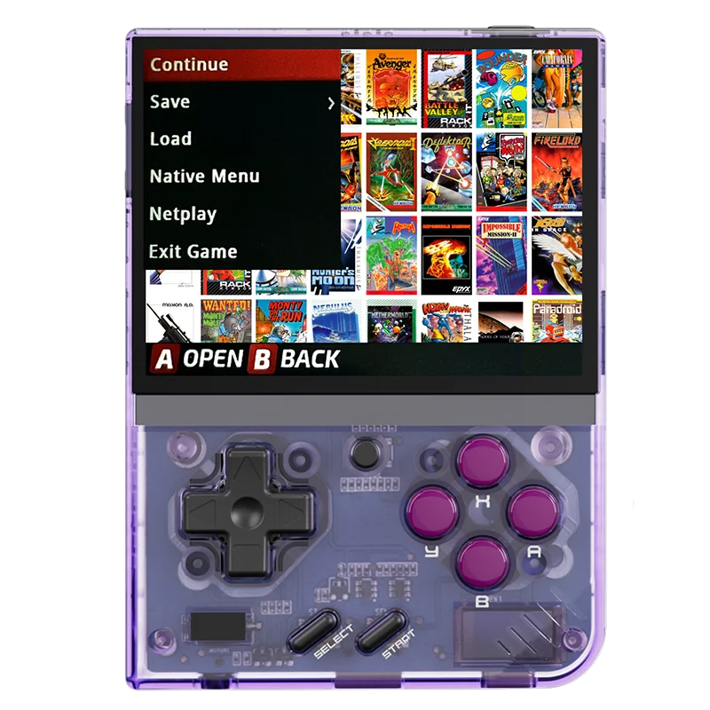 Miyoo Mini Plus Retro Handheld Console, 3.5'' IPS Screen, Linux Open Source Gaming Device