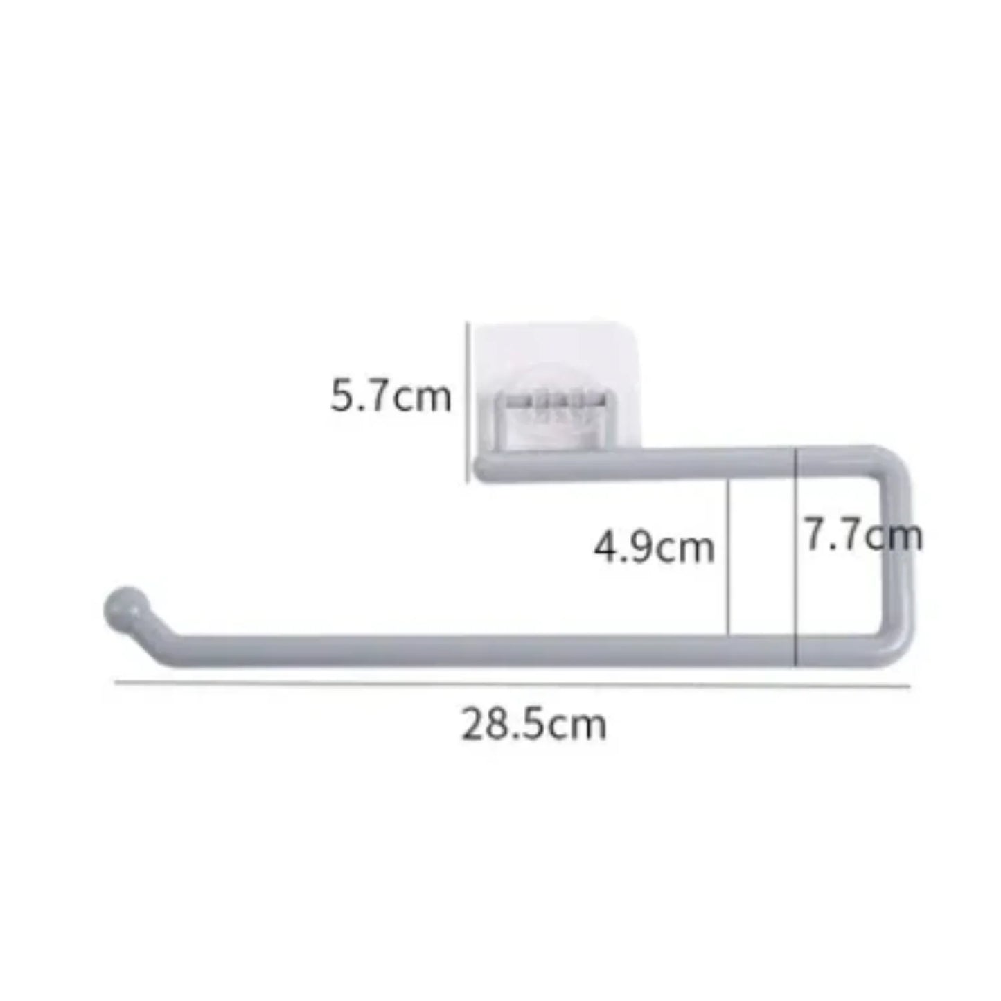 Kitchen Tissue Holder Hanging Toilet Roll Paper Holder Kitchen Paper Towel Rack Bathroom Cabinet Door Hook Holder Organizer