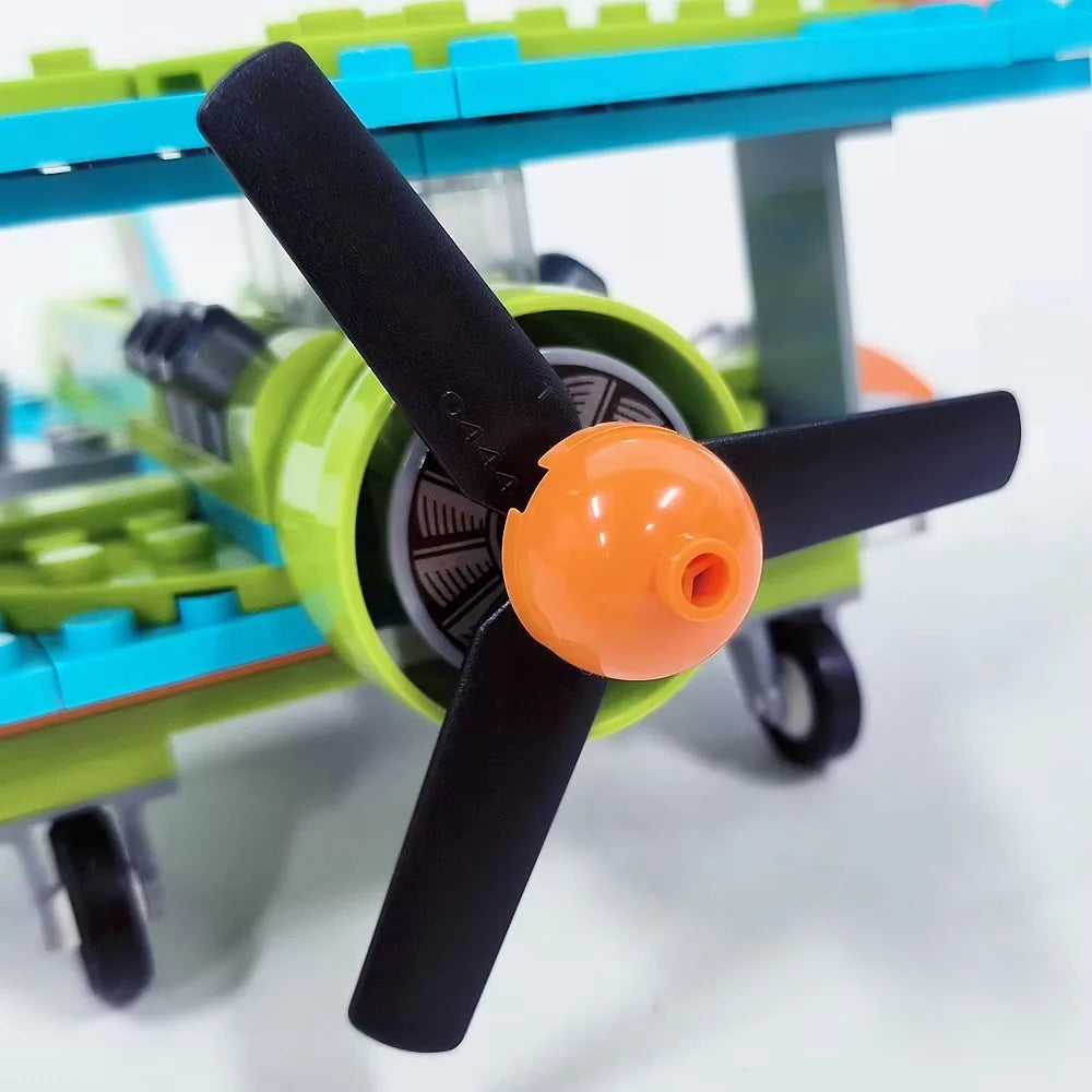 Creative Expert Mysterious adventure plane Model Compatible 75901 Moc Buiilding Block Bricks Educational Kids Toys Gifts128pcs