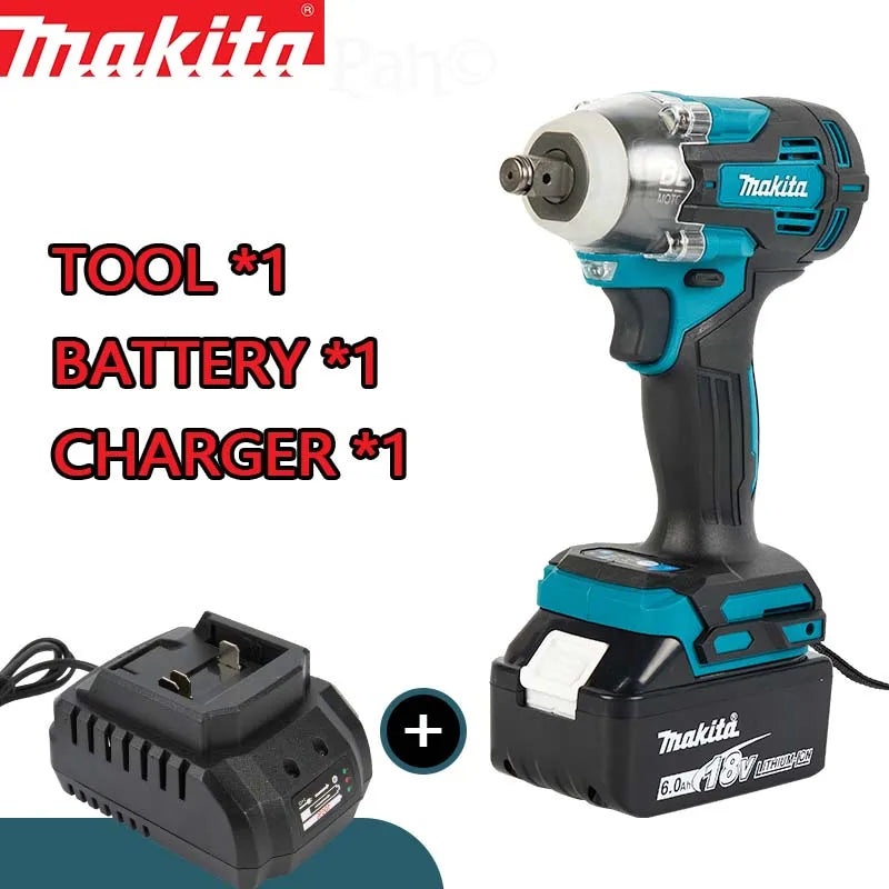 2024 New Makita TW004 Rechargable Drill Driver With battery Screwdriver Machine Brushless Electric Screwdriver Li-ion XGT