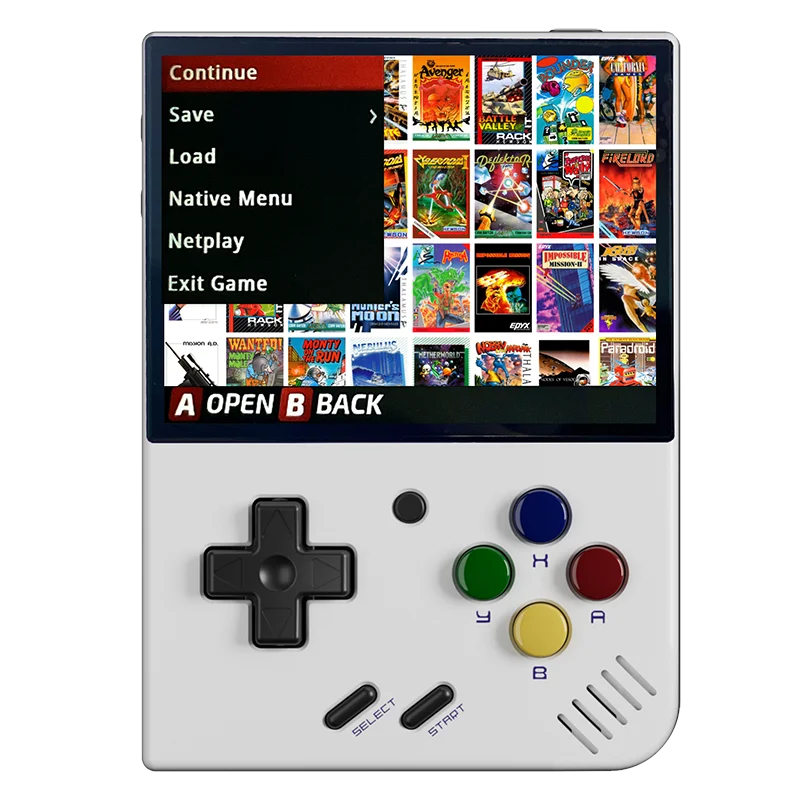 Miyoo Mini Plus Retro Handheld Console, 3.5'' IPS Screen, Linux Open Source Gaming Device